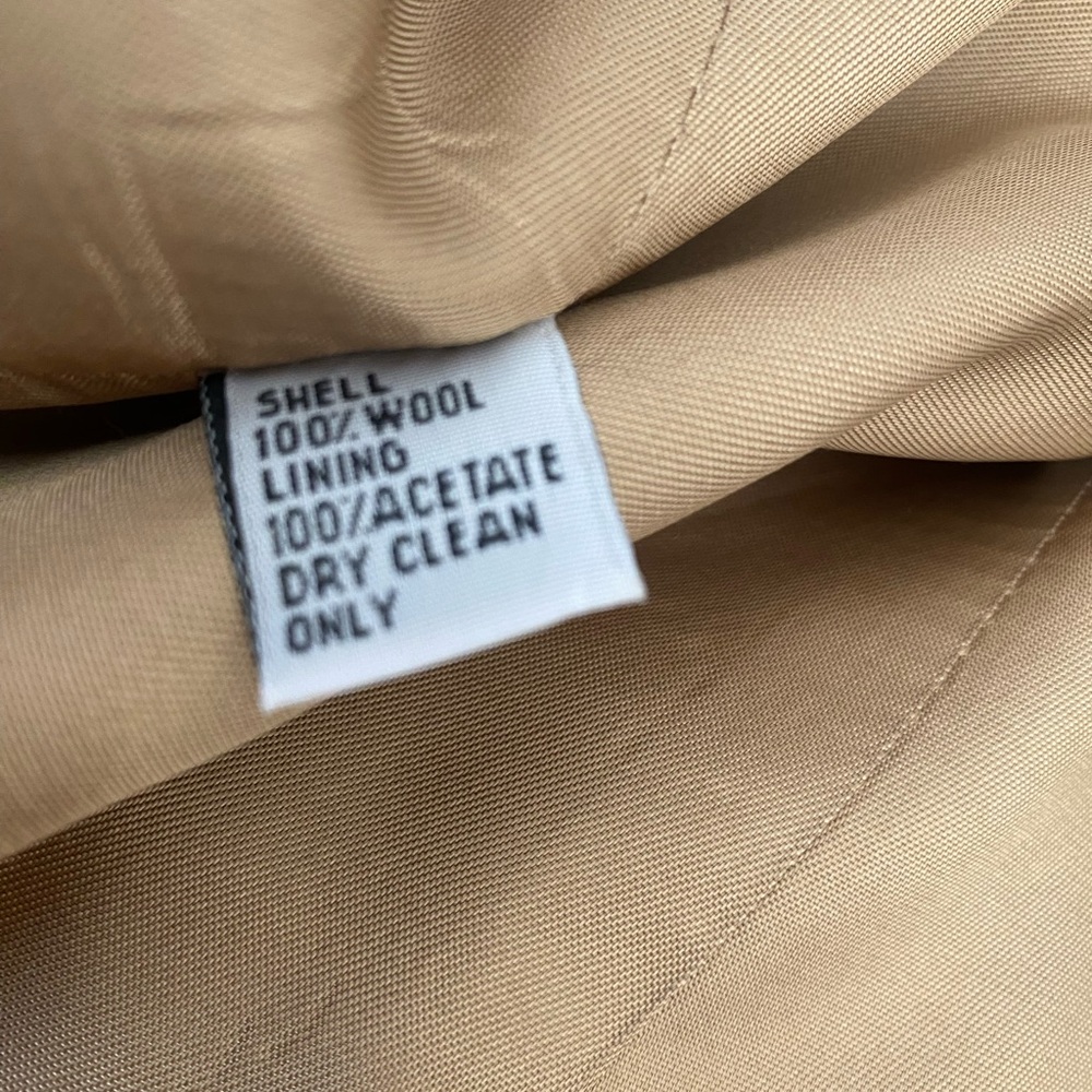 Talbots Beige Single-Button Blazer - image 7